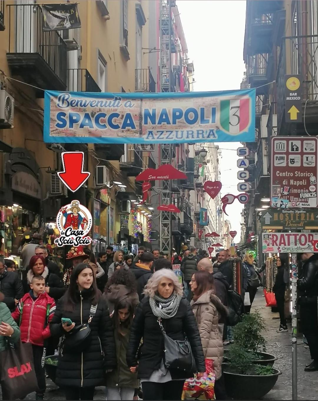 La Stanza Di Scio Scio Hotel Nápoly Kültér fotó
